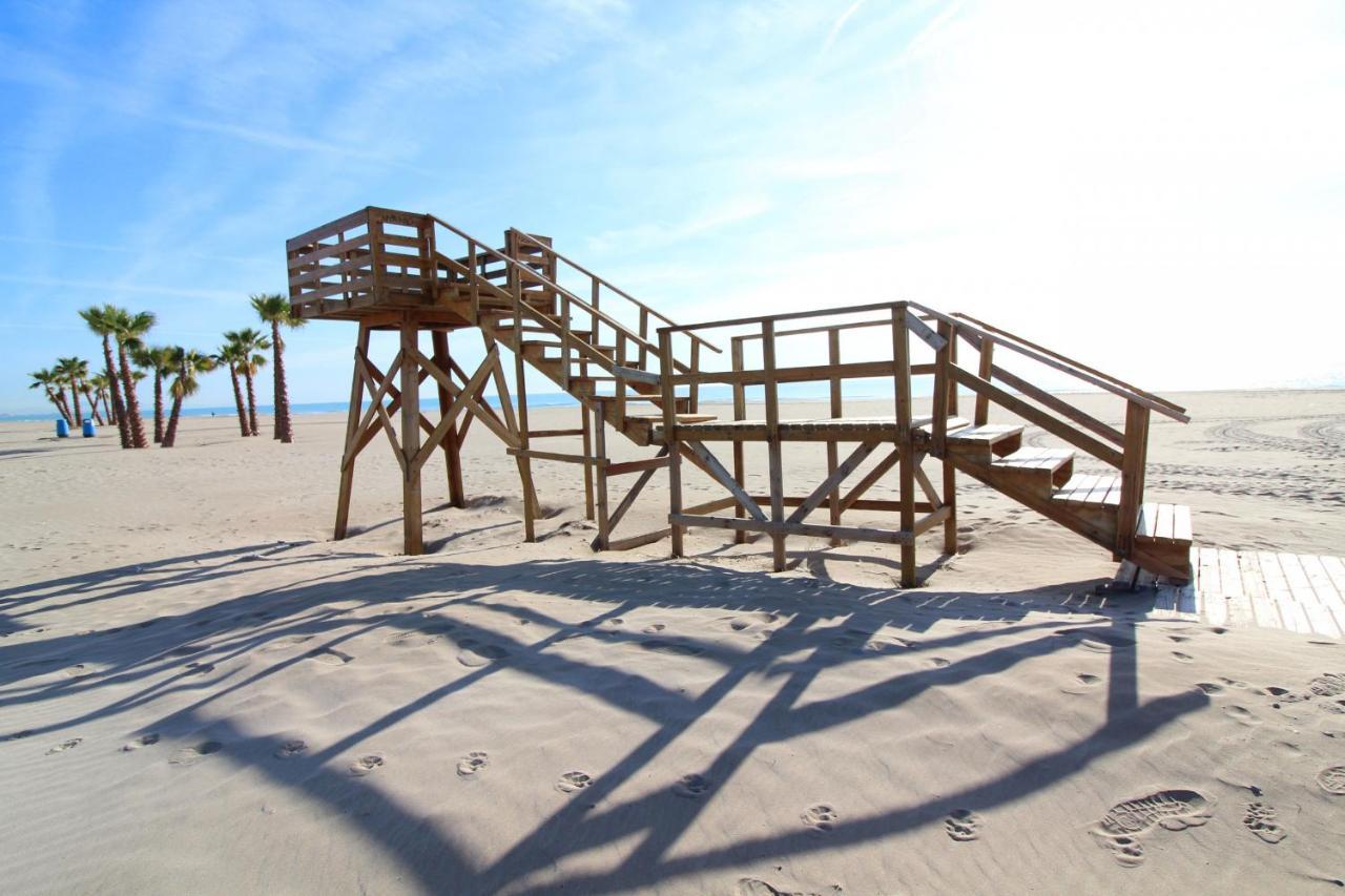 Global Properties, Apartamento Con Terraza Y Piscina A Un Paso De La Playa Canet d'En Berenguer Zewnętrze zdjęcie