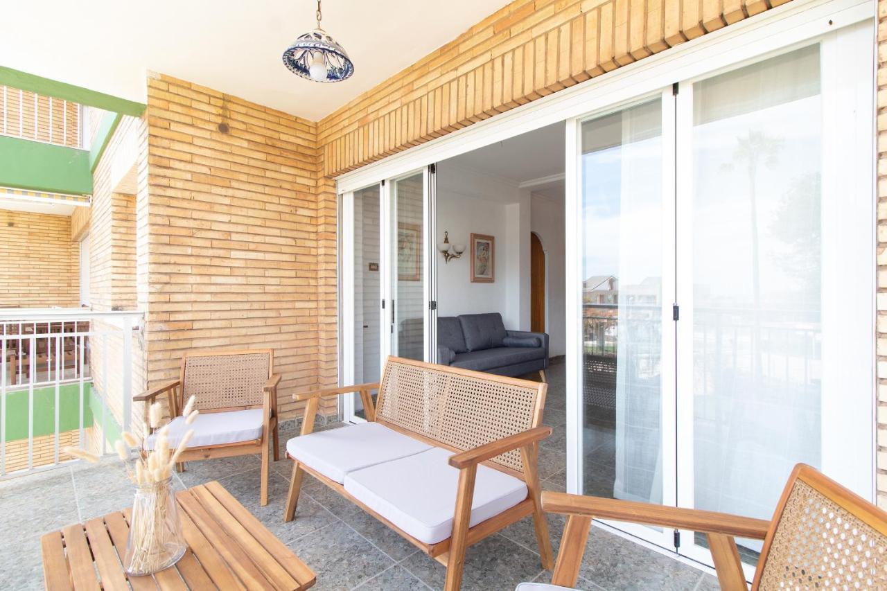 Global Properties, Apartamento Con Terraza Y Piscina A Un Paso De La Playa Canet d'En Berenguer Zewnętrze zdjęcie