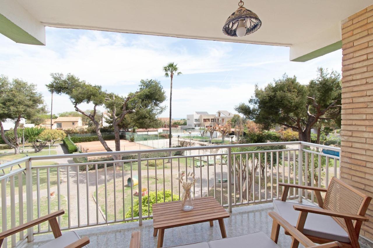 Global Properties, Apartamento Con Terraza Y Piscina A Un Paso De La Playa Canet d'En Berenguer Zewnętrze zdjęcie